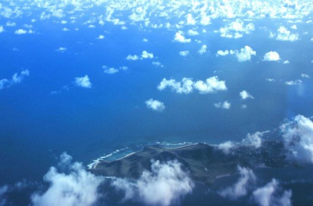 Aerial view of Udall Point at the east end of St Picture