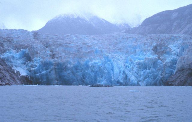 The Sawyer Glacier at the head of Tracy Arm Fjord Picture