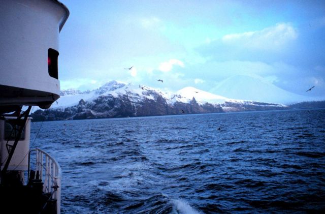 The ironbound shores of the Aleutians Picture