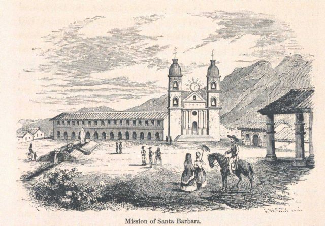 View of the Mission at Santa Barbara Picture