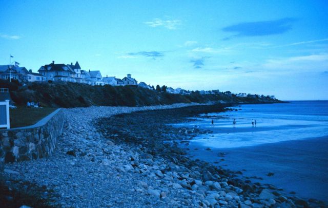 A view at low tide along the shore Picture