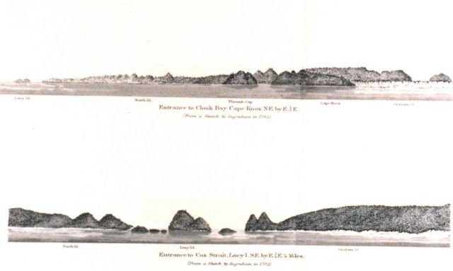 Entrance to Cloak Bay Picture