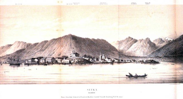 View of Sitka Harbor in: 