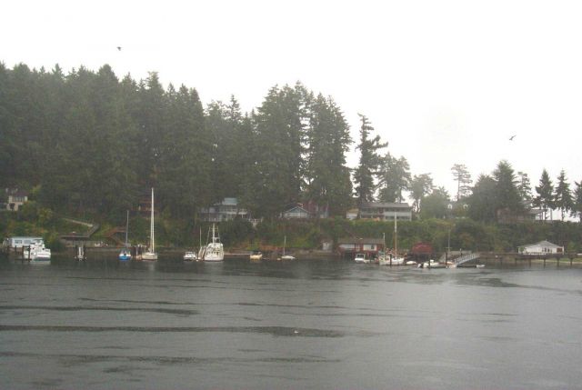 A rainy day at Gig Harbor. Picture