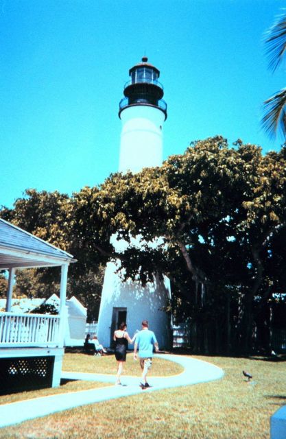 The lighthouse at Key West. Picture