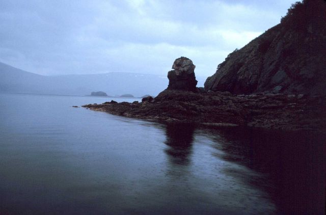 Piridon Bay sea stack. Picture