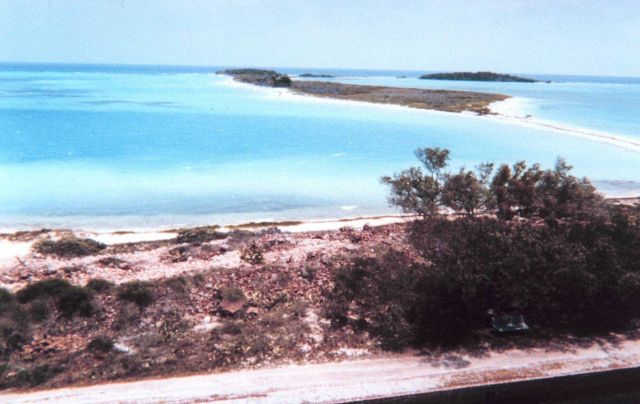 A view of the bird refuge at Dry Tortugas National Park. Picture