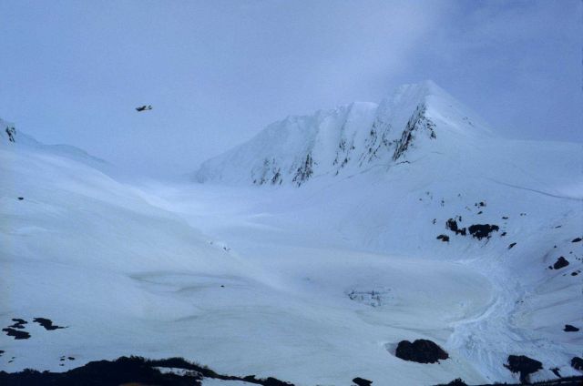 Portage Glacier area. Picture