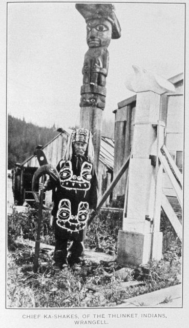 Chief Ka-Shakes of the Thlinket Indians, Wrangell Picture