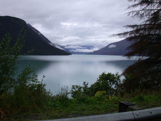 Turnagain Arm area between Anchorage and Seward. Picture