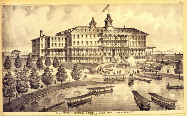 Monmouth House, Spring Lake Beach, New Jersey Picture