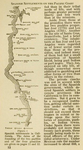 Spanish mission settlements in California Picture