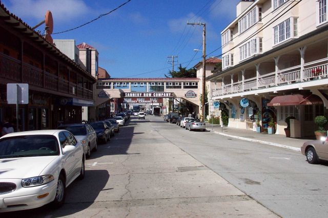 World famous Cannery Row. Picture