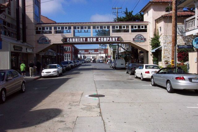 World famous Cannery Row. Picture