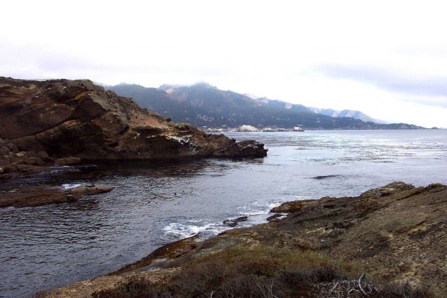 The Big Sur coastline as seen from Point Lobos. Picture