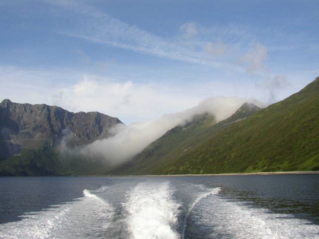 Kuiutka Bay on Alaska Peninsula out past Semidi Islands Picture