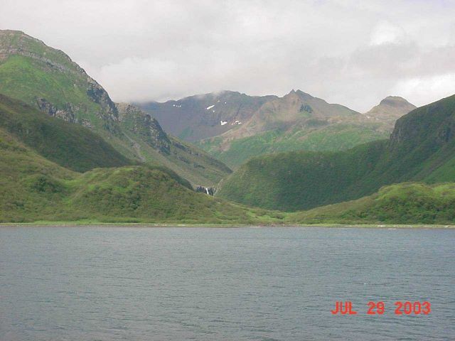 Fish Bay, an offshoot of Kuiutka Bay, out past Semidi Islands on Alaska Peninsula Picture