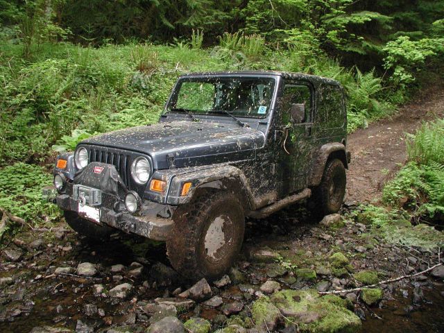 Jeep used for reconnaissance while looking for marks at Seward. Picture