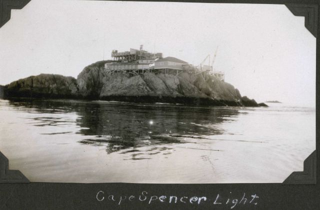 Cape Spencer Light Station. Picture
