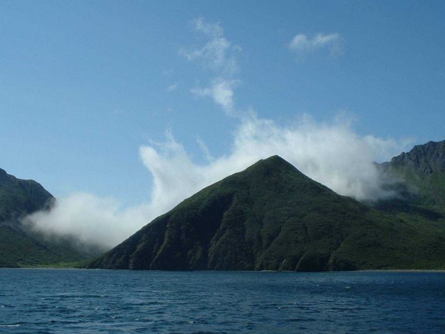 Coastal scene in southern Alaska. Picture