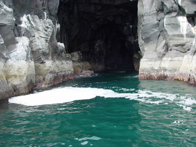 Coastal scene in southern Alaska. Picture