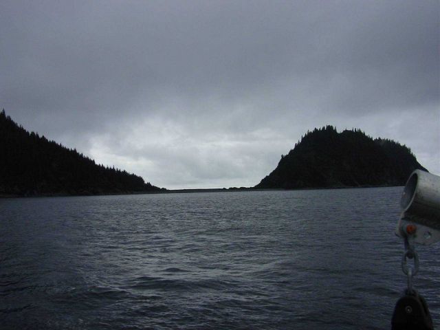 Coastal scene in southern Alaska. Picture