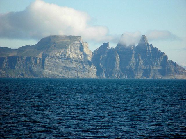 Coastal scene in southern Alaska. Picture