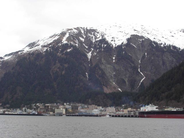 The Juneau waterfront. Picture