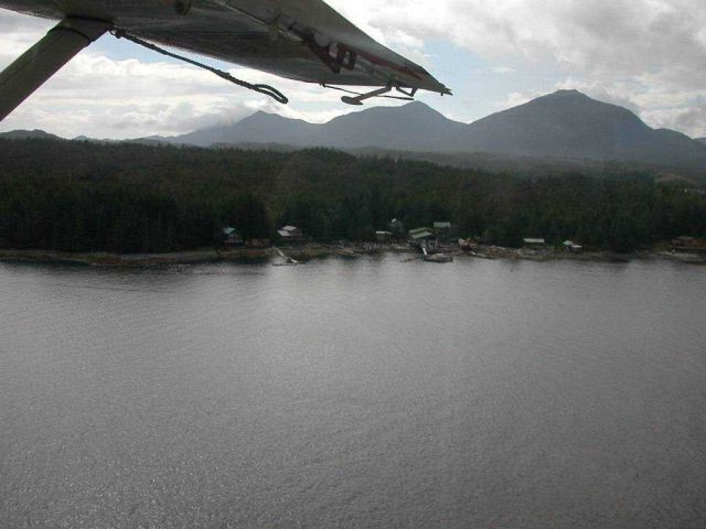 Float plane tourist ride out of Ketchikan. Picture