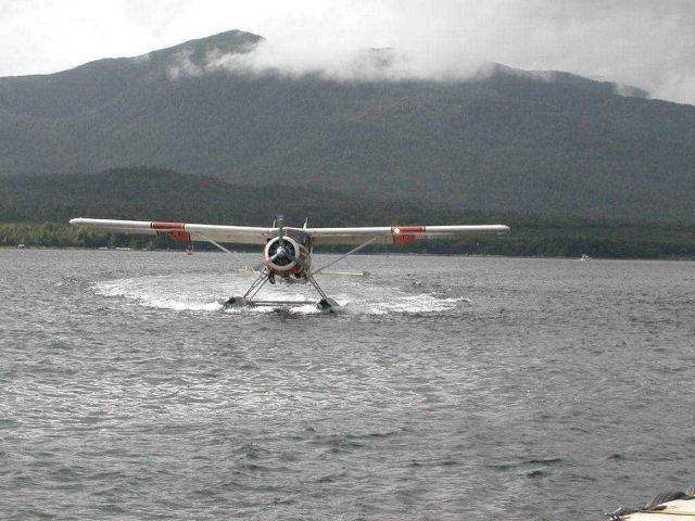 A float plane at Ketchikan. Picture