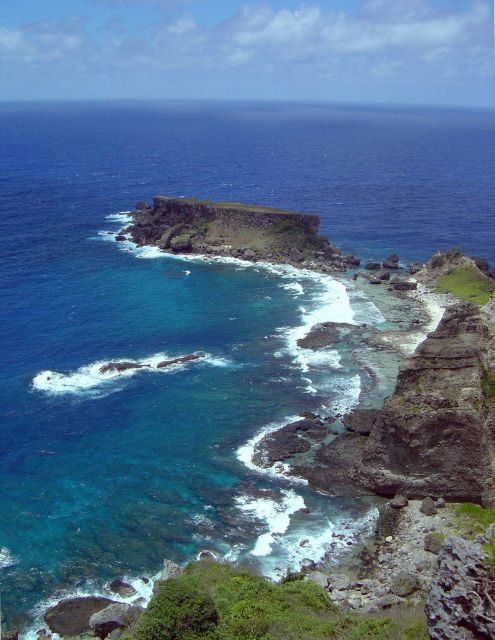 Forbidden Island, offshore from Saipan. Picture