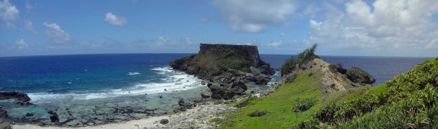 Forbidden Island, offshore from Saipan. Picture