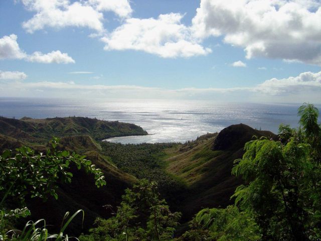 Cetti Bay, on the southern coast of Guam. Picture
