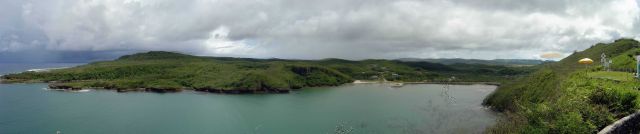 Talofofo Bay mosaic, Guam coastline. Picture