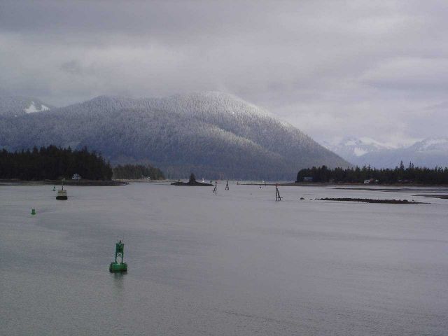 A scene along the Inside Passage seen from the NOAA Ship RAINIER. Picture