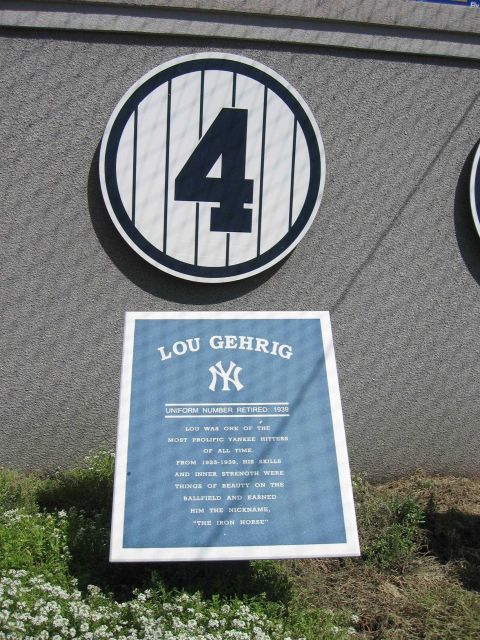 Yankee Stadium - Memorial to 