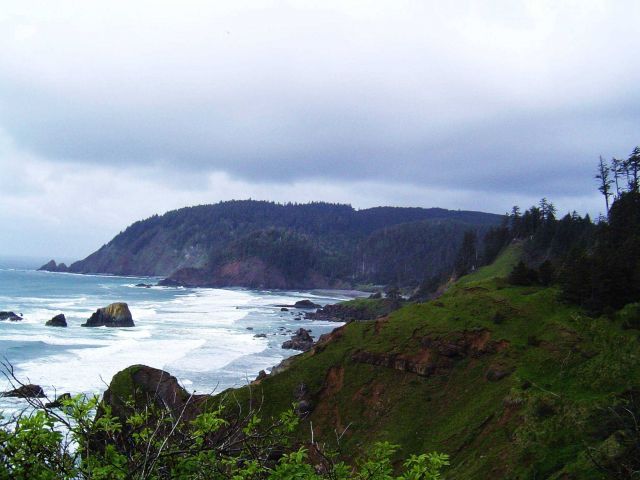 Tillamook Head from the south. Picture