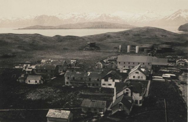 A view of the city of Dutch Harbor. Picture