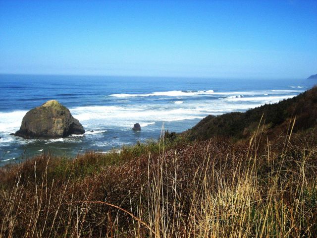 Sea stacks and never-ending surf characterize the Oregon coast Picture
