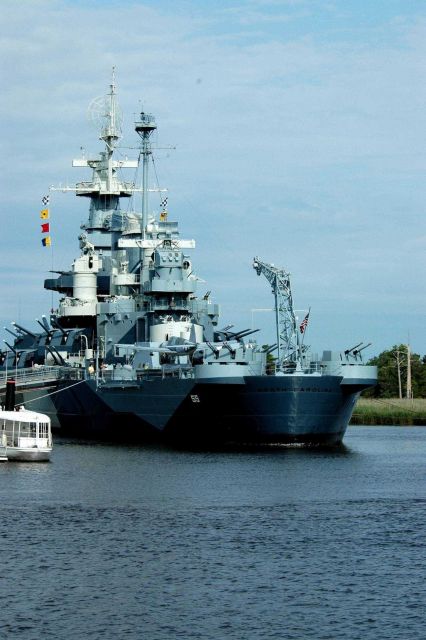 Battleship NORTH CAROLINA (BB55), a World War II era battleship that saw many heroic actions Picture
