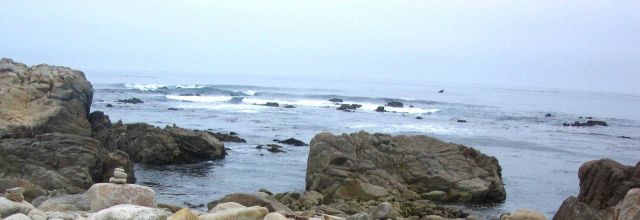 A vista of rock and surf Picture
