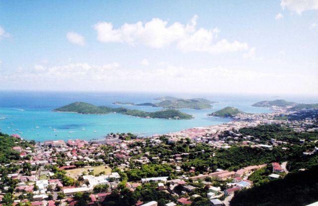 Charlotte Amalie Harbor on the south side of St Picture