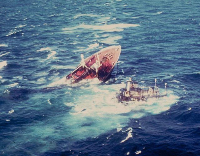 Argo Merchant oil spill Picture