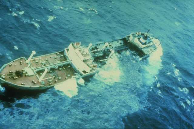 Argo Merchant oil spill Picture