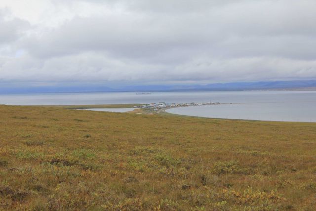 The native village of Teller at the east end of Port Clarence Picture