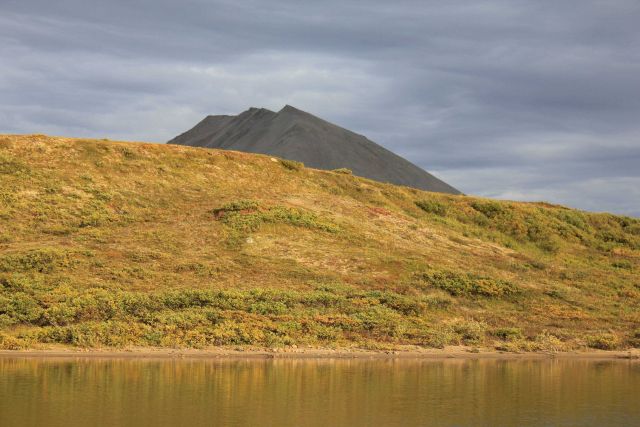 A scene looking over Salmon Lake at the BLM campground. Picture