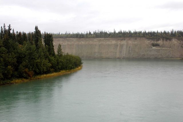 Near the junction of the MacKenzie and Red River of the North. Picture