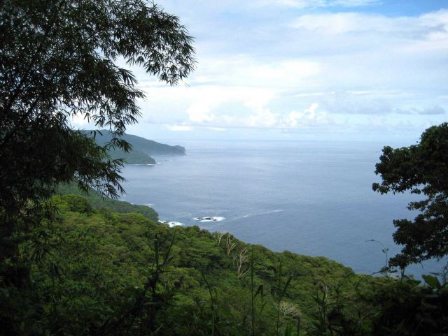 A view along the Samoan coast Picture