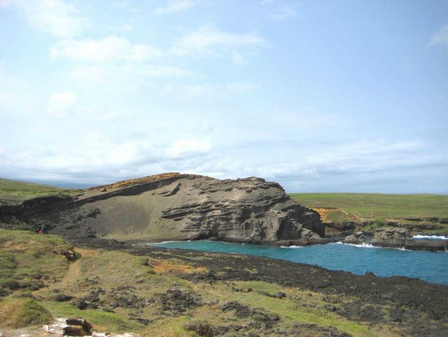 Eroding volcanic cone Picture