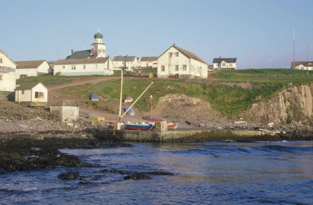 The boat landing on St Picture